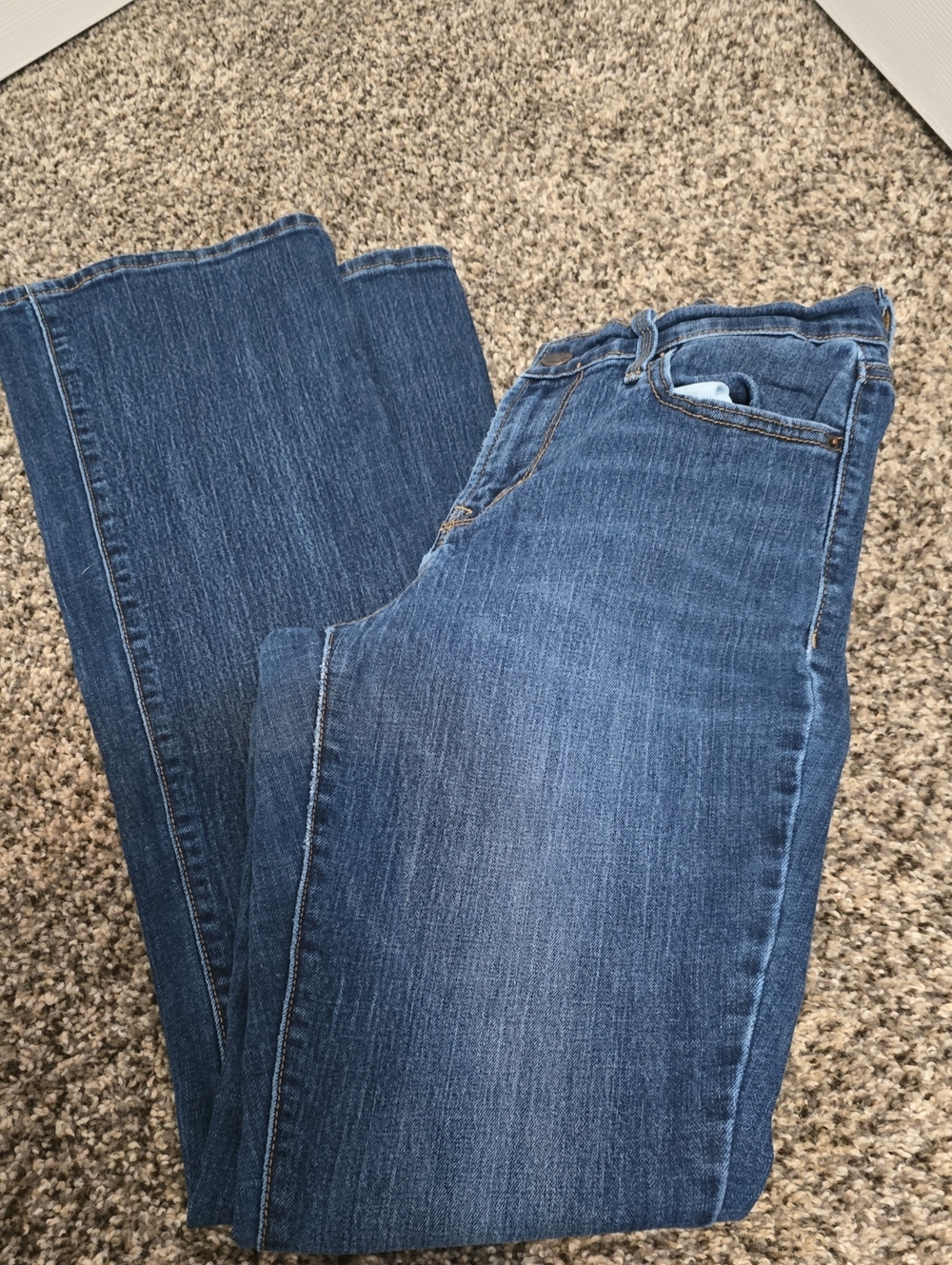 Old Navy Dark Blue Boot Cut Jeans